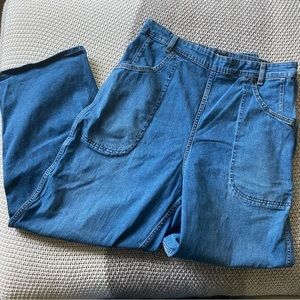 Lee Vintage Inspired wide leg jeans
